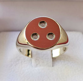 Masonic Ring - 9K Gold 3 dots