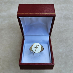 Masonic Ring - 9K Gold Tubalcain