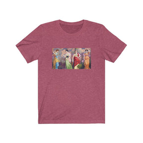 Masonic T-Shirt - Four Cardinal Virtues - Bricks Masons