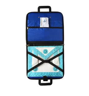 Master Mason Blue Lodge Apron Case - Black Imitation Leather MM, WM, Provincial - Bricks Masons