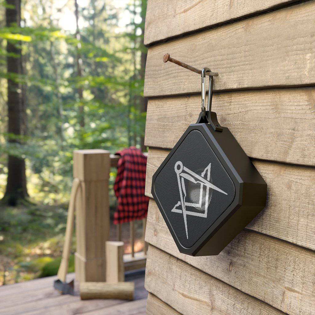 Master Mason Blue Lodge Bluetooth Speaker - Bluetooth Square & Compass - Bricks Masons