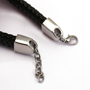 Master Mason Blue Lodge Bracelet - Silver Plated Leather Bracelet - Bricks Masons