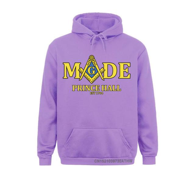 Master Mason Blue Lodge Hoodie - Made Mason Prince Hall Square and Compass G [Multiple Colors] - Bricks Masons