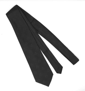 Master Mason Blue Lodge Necktie - Black Square Compass - Bricks Masons