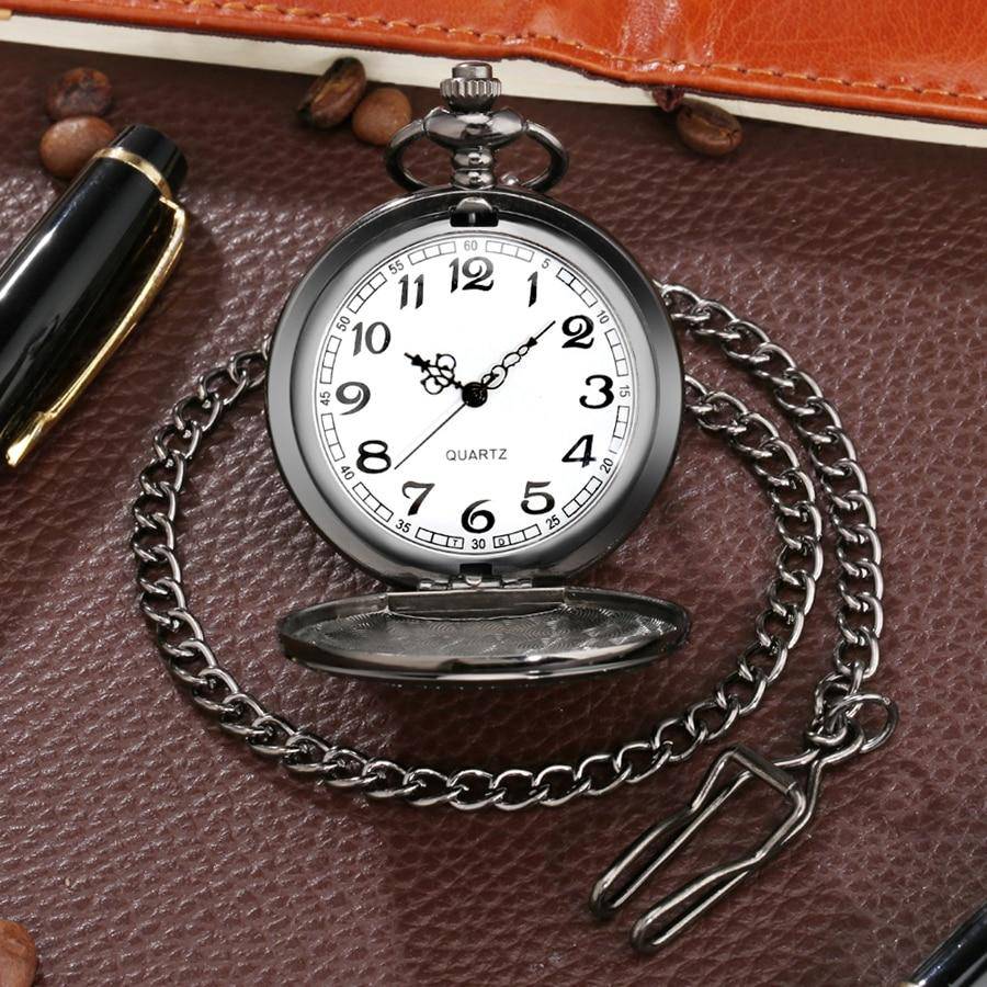 Master Mason Blue Lodge Pocket Watch - Square and Compass - Bricks Masons