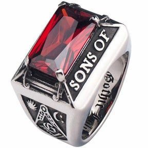 Master Mason Blue Lodge Ring - Sons Of Light - Bricks Masons