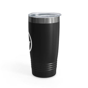 Master Mason Blue Lodge Ringneck Tumbler - 20oz Square & Compass G - Bricks Masons