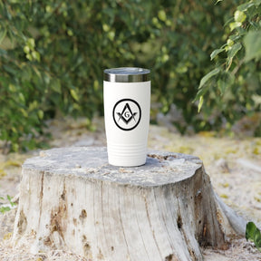 Master Mason Blue Lodge Ringneck Tumbler - 20oz Square & Compass G - Bricks Masons
