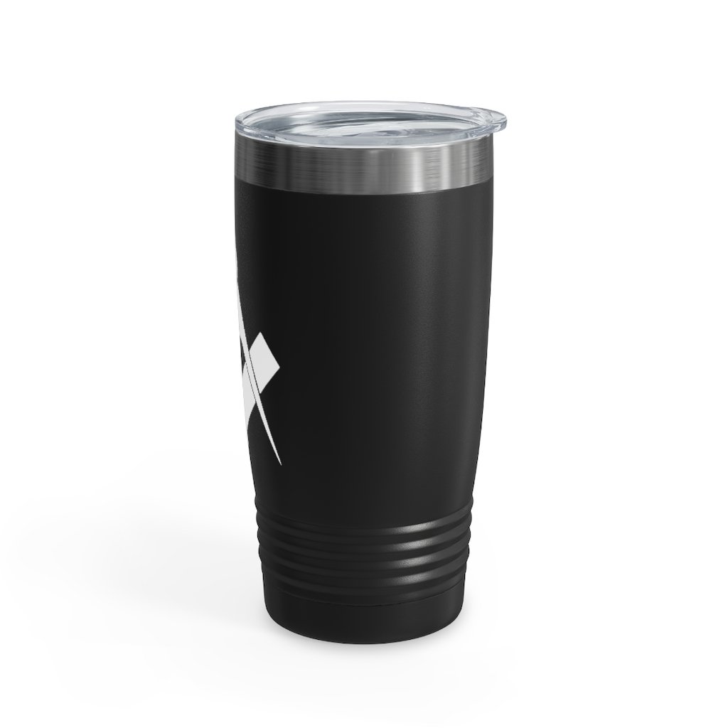 Master Mason Blue Lodge Ringneck Tumbler - Square & Compass - Bricks Masons
