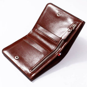 Master Mason Blue Lodge Wallet - Freemasons Without Borders Genuine Leather Black/Coffee - Bricks Masons