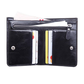 Master Mason Blue Lodge Wallet - Freemasons Without Borders Genuine Leather Black/Coffee - Bricks Masons