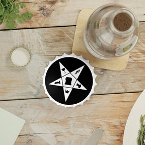 OES Bottle Opener - White - Bricks Masons