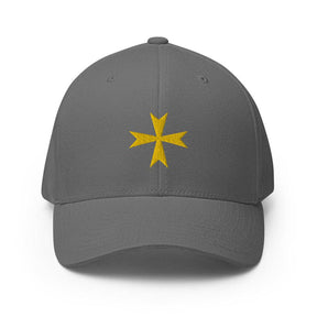 Order Of Malta Baseball Cap - Golden Embroidery - Bricks Masons