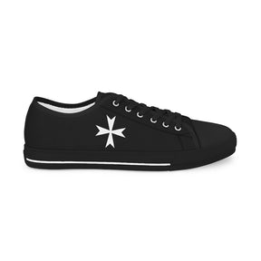 Order Of Malta Sneaker - Low Top Black & White - Bricks Masons