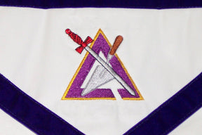Past High Priest & Past Illustrious Master & Royal Arch Chapter & Council Apron - Reversible - Bricks Masons