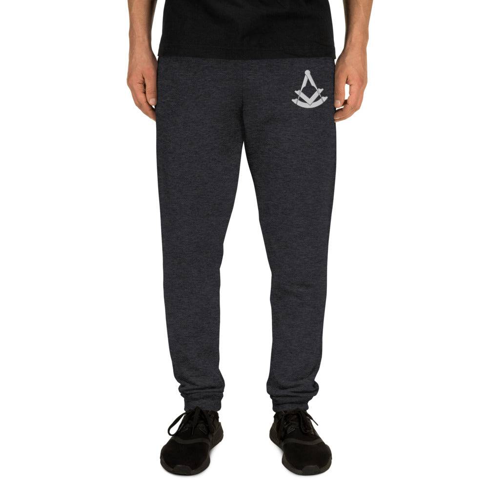 Past Master Blue Lodge Jogger - Embroidery - Bricks Masons