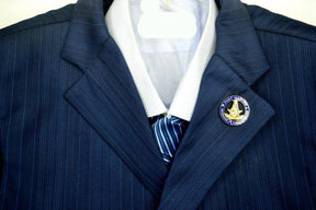 Past Master Blue Lodge Lapel Pin - WISDOM LEADERSHIP - Bricks Masons