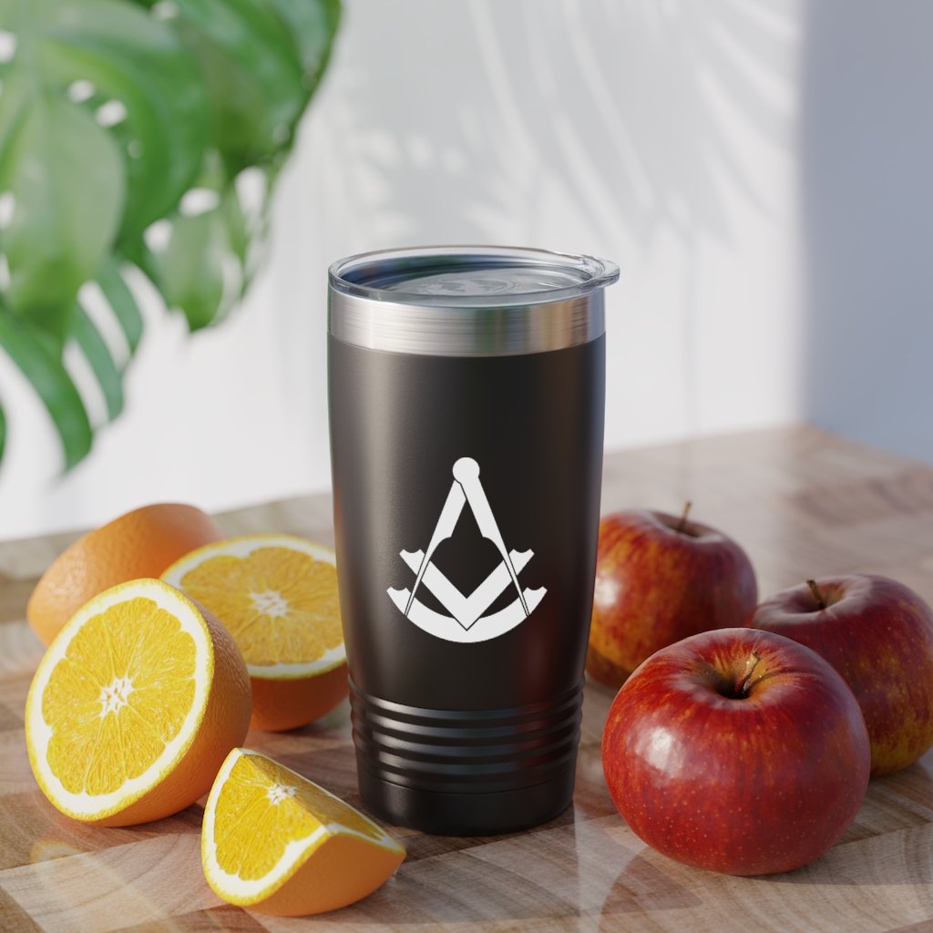 Past Master Blue Lodge Ringneck Tumbler - 20oz Various Colors - Bricks Masons