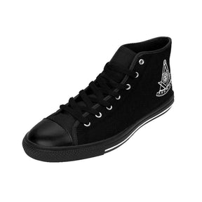 Past Master Blue Lodge Sneaker - White & Black - Bricks Masons