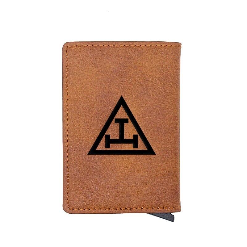 Royal Arch Chapter Wallet - Triple Tau & Credit Card Holder (4 Colors)