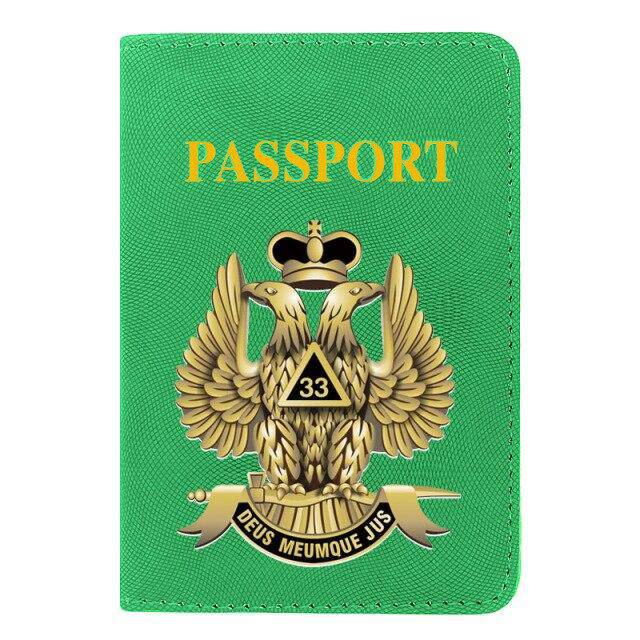 33rd Degree Scottish Rite Wallet - Passport & Credit Card Holder