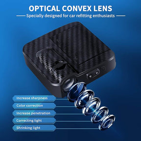 32nd Degree Scottish Rite Car Door Light Projector - Customizable Wireless LED - Bricks Masons