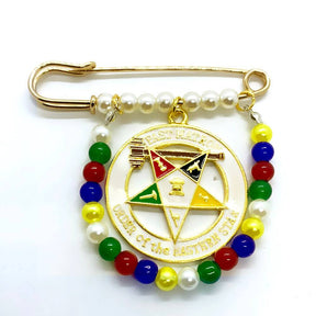 Past Matron OES Lapel Pin - Handmade Exquisite