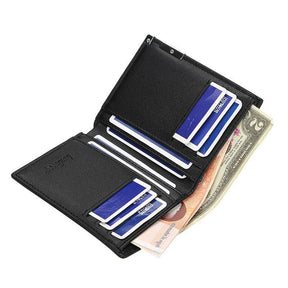 Master Mason Blue Lodge Wallet - Square and Compass G United States Flag & Credit Card Holder (Black & Brown)