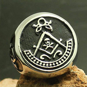 Widows Sons Ring - Silver Skull and Bones