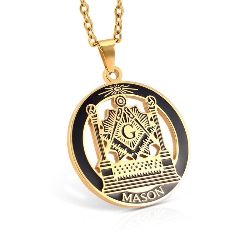 Master Mason Blue Lodge Necklace - Pillars Lodge