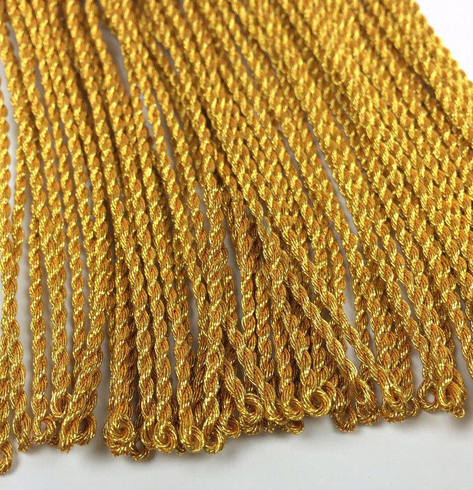 Provincial Officers Royal Arch English Sash - Gold Fringe & Hand Embroided Triple Tau - Bricks Masons
