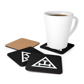 Royal Arch Chapter Coaster - Black & White - Bricks Masons