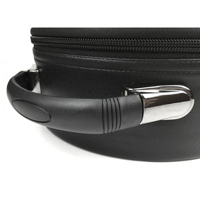 Royal Arch Chapter Crown Cap Case - Black with Gold Bullion Embroidery - Bricks Masons