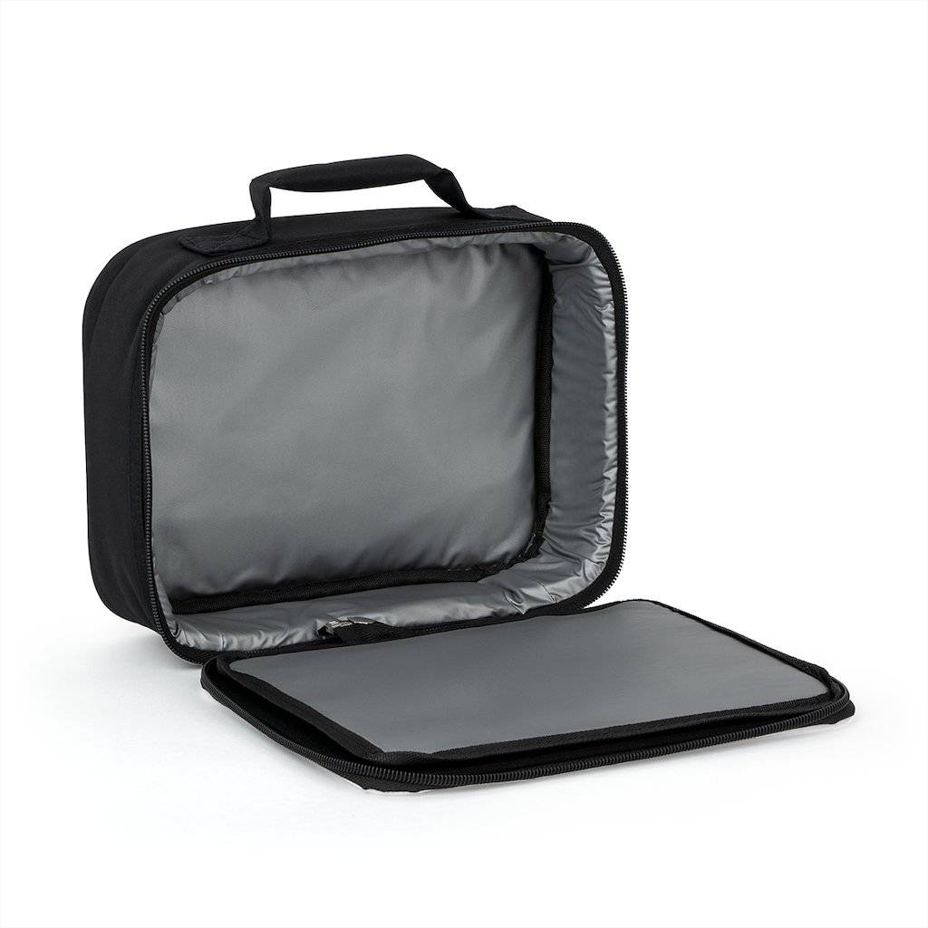 Shriners Lunch Bag - Black & White - Bricks Masons