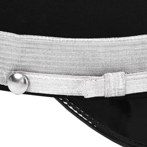 Sir Knight Knights Templar Fatigue Cap - Silver Metal