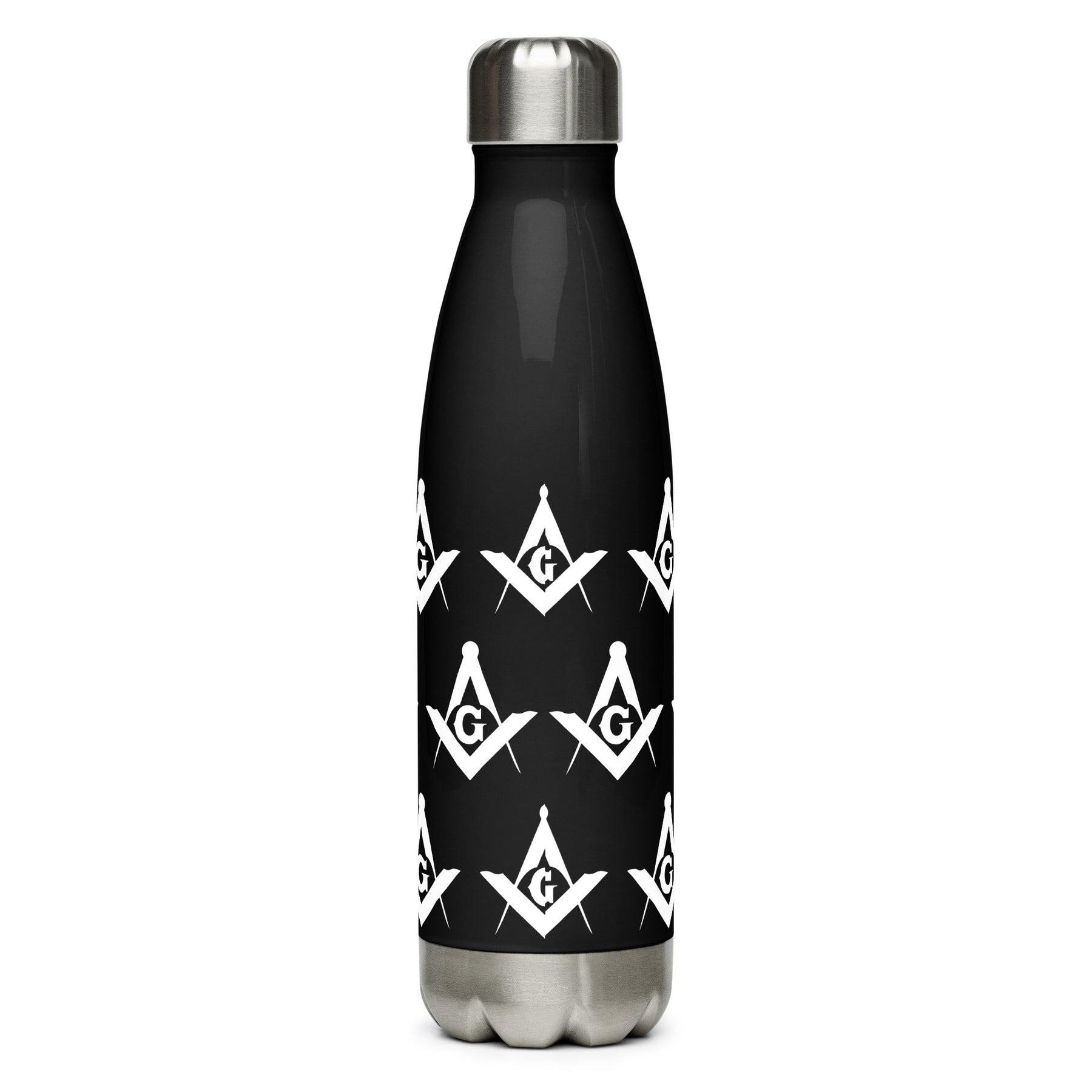 Master Mason Blue Lodge Water Bottle - Stainless Steel - Bricks Masons