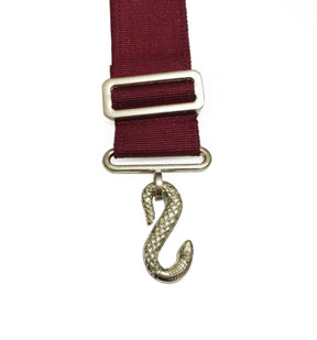 Universal Apron Belt Extender - Navy Blue Belt with Silver/Gold Clasp - Bricks Masons