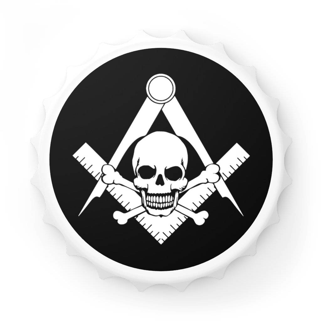 Widows Sons Bottle Opener - Black & White - Bricks Masons