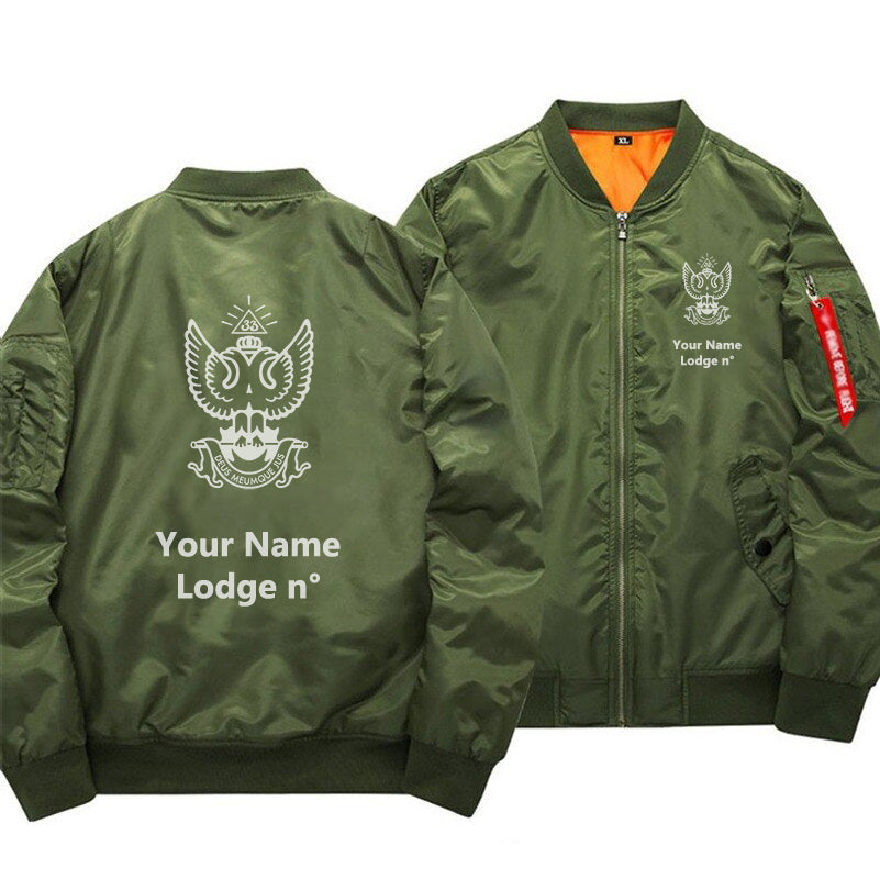 33rd Degree Scottish Rite Jacket - Wings Up Various Colors - Bricks Masons