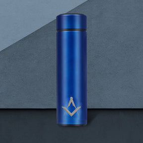 Master Mason Blue Lodge Vacuum Flask - Various Colors - Bricks Masons