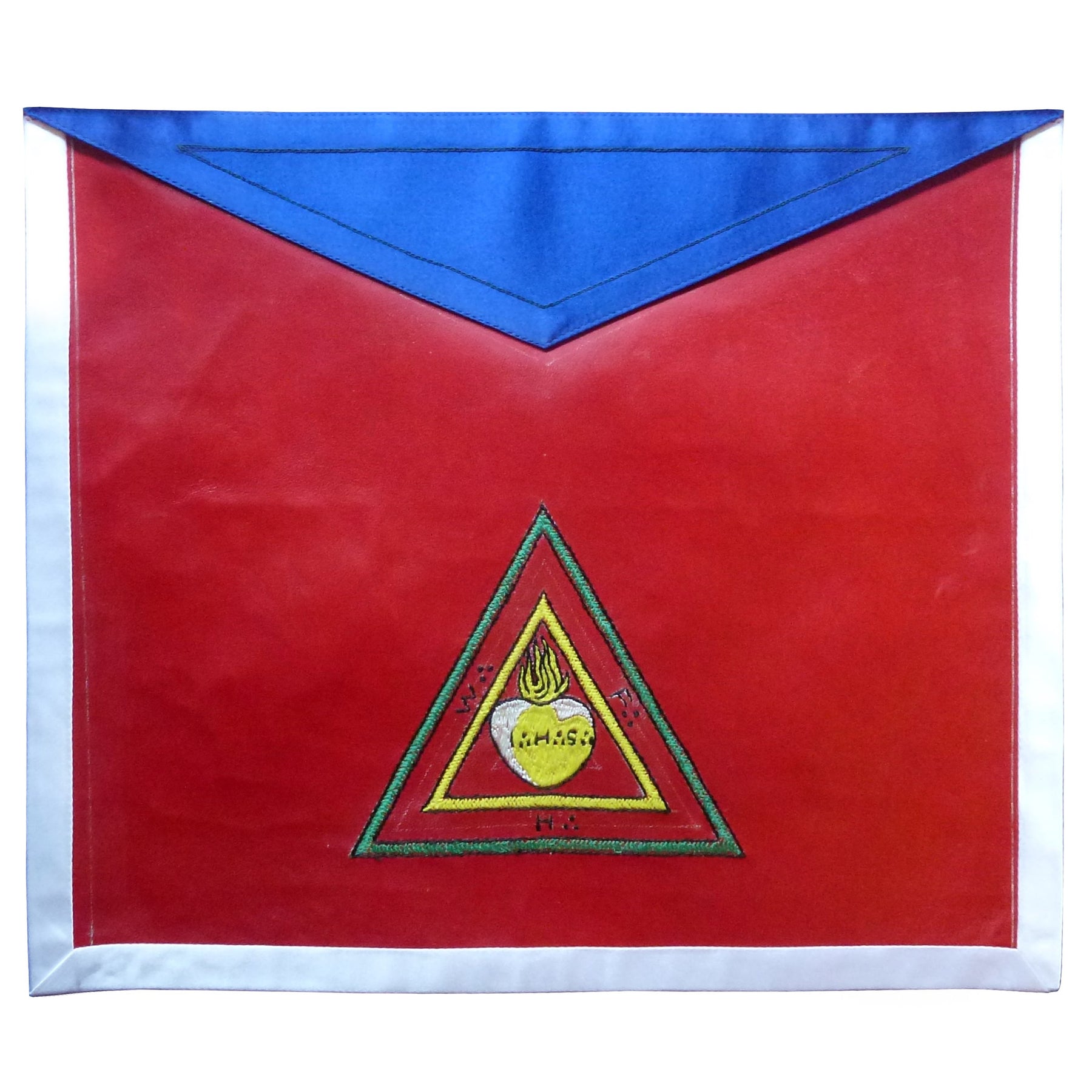 Masonic Scottish Rite Masonic Apron - AASR - 26th Degree - Bricks Masons