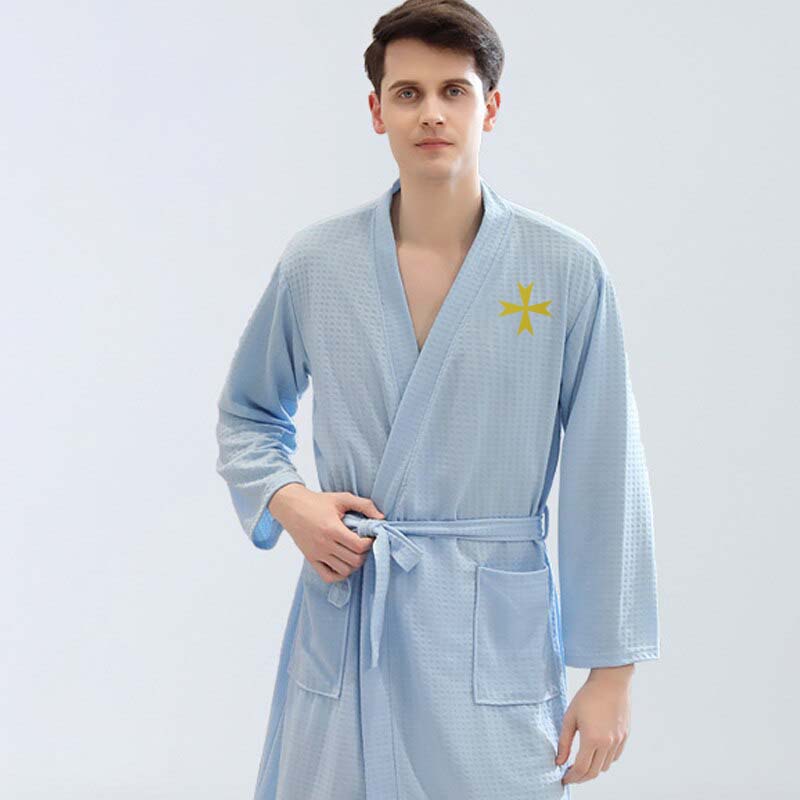 Order Of Malta Commandery Bathrobe - Various Colors - Bricks Masons