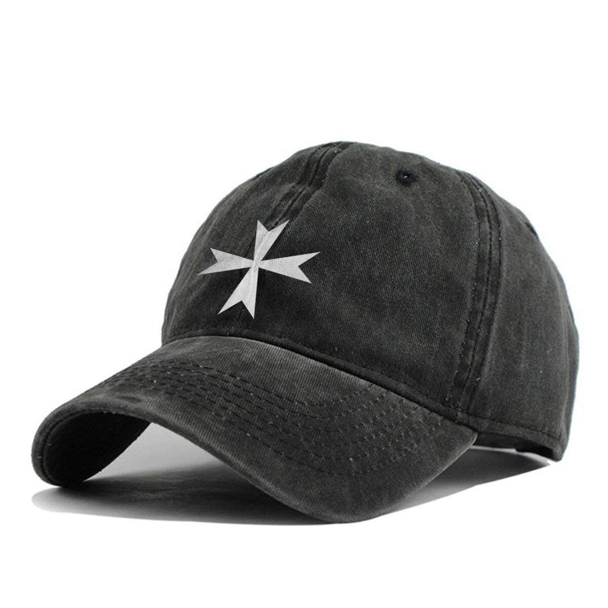 Order Of Malta Commandery Baseball Cap - Various Colors - Bricks Masons