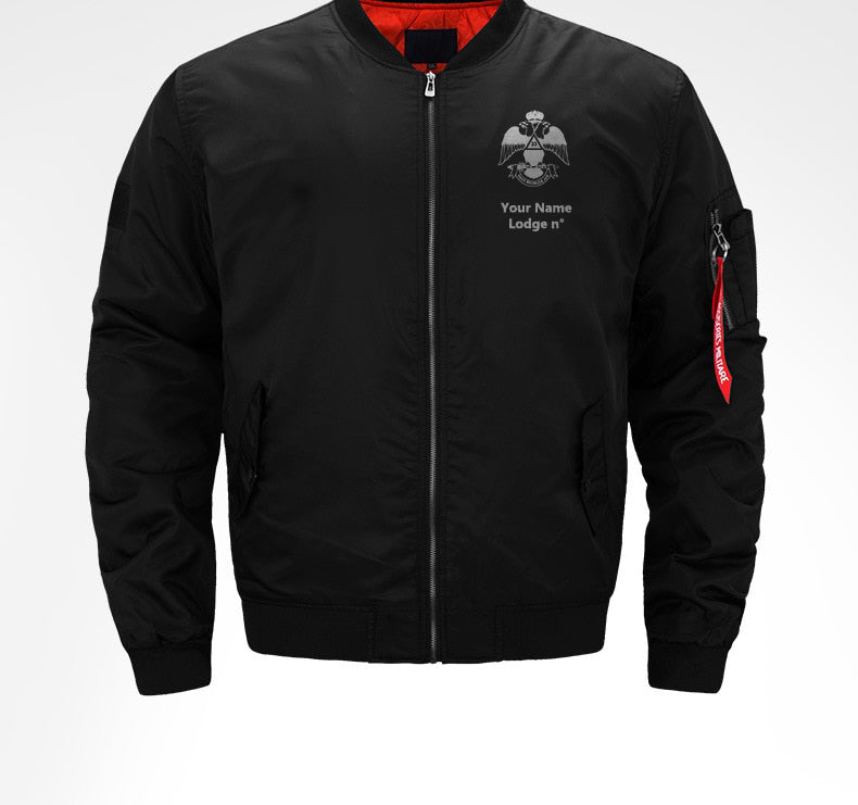 32nd Degree Scottish Rite Jacket - Wings Down Various Colors - Bricks Masons