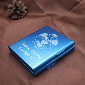 33rd Degree Scottish Rite Cigarette Case - Wings Down Various Colors - Bricks Masons