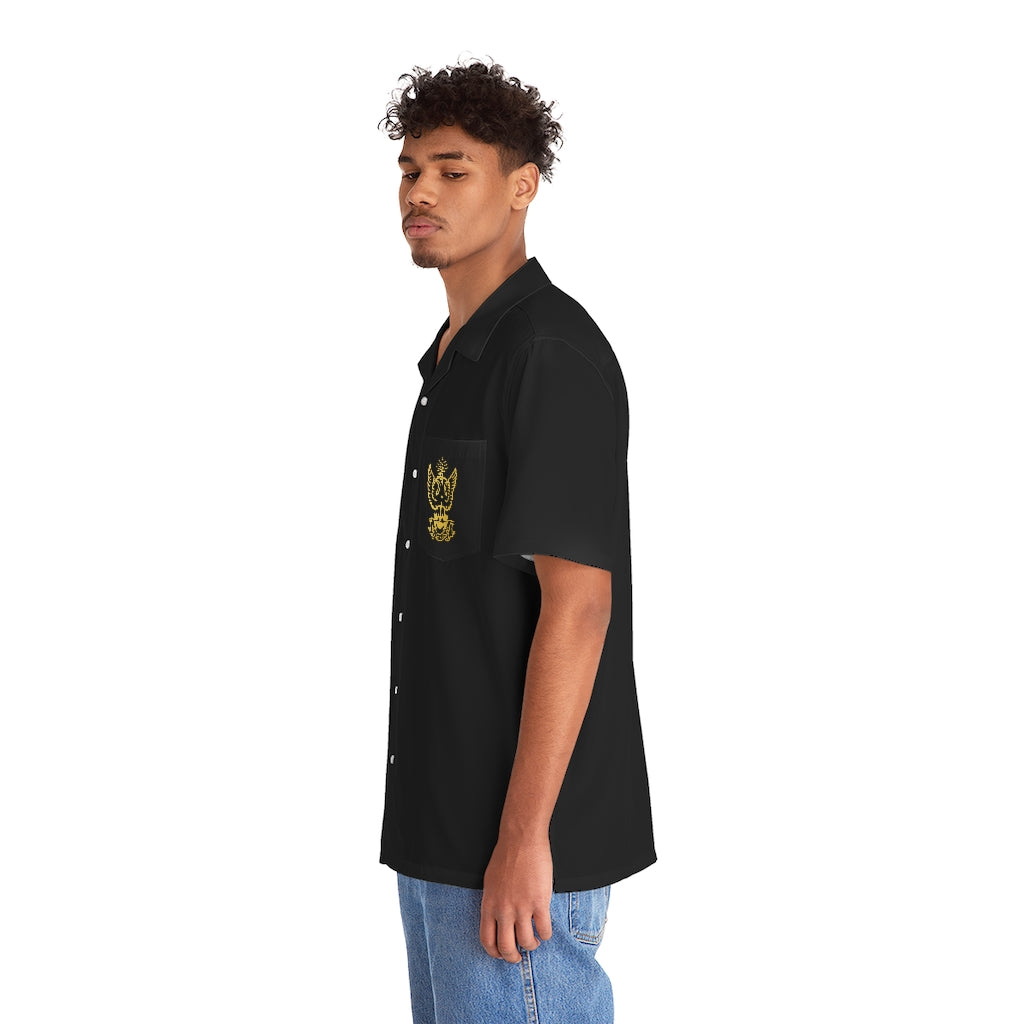 33rd Degree Scottish Rite T-Shirt - Wings Up Black - Bricks Masons