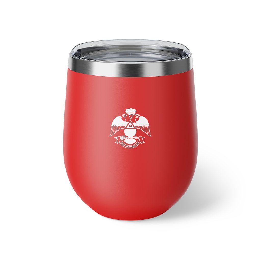 33rd Degree Scottish Rite Vacuum Cup - Wings Down Various Colors - Bricks Masons