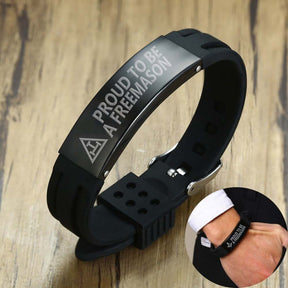 Royal Arch Chapter Bracelet - Silicone - Bricks Masons