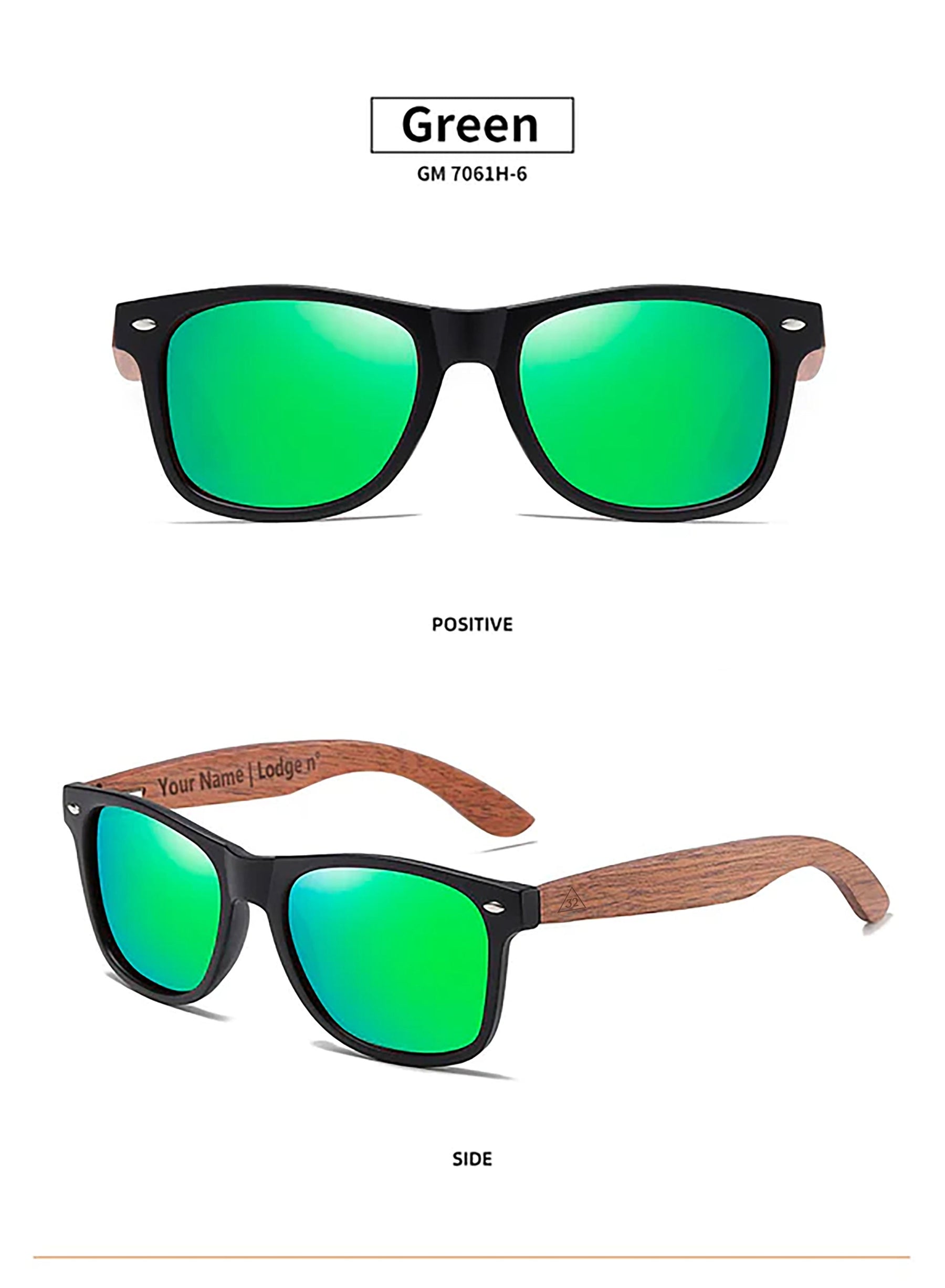 Royal Arch Chapter Sunglasses - UV Protection - Bricks Masons