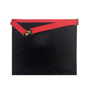 Secretary Royal Arch Chapter Apron - Red Machine Embroidery - Bricks Masons